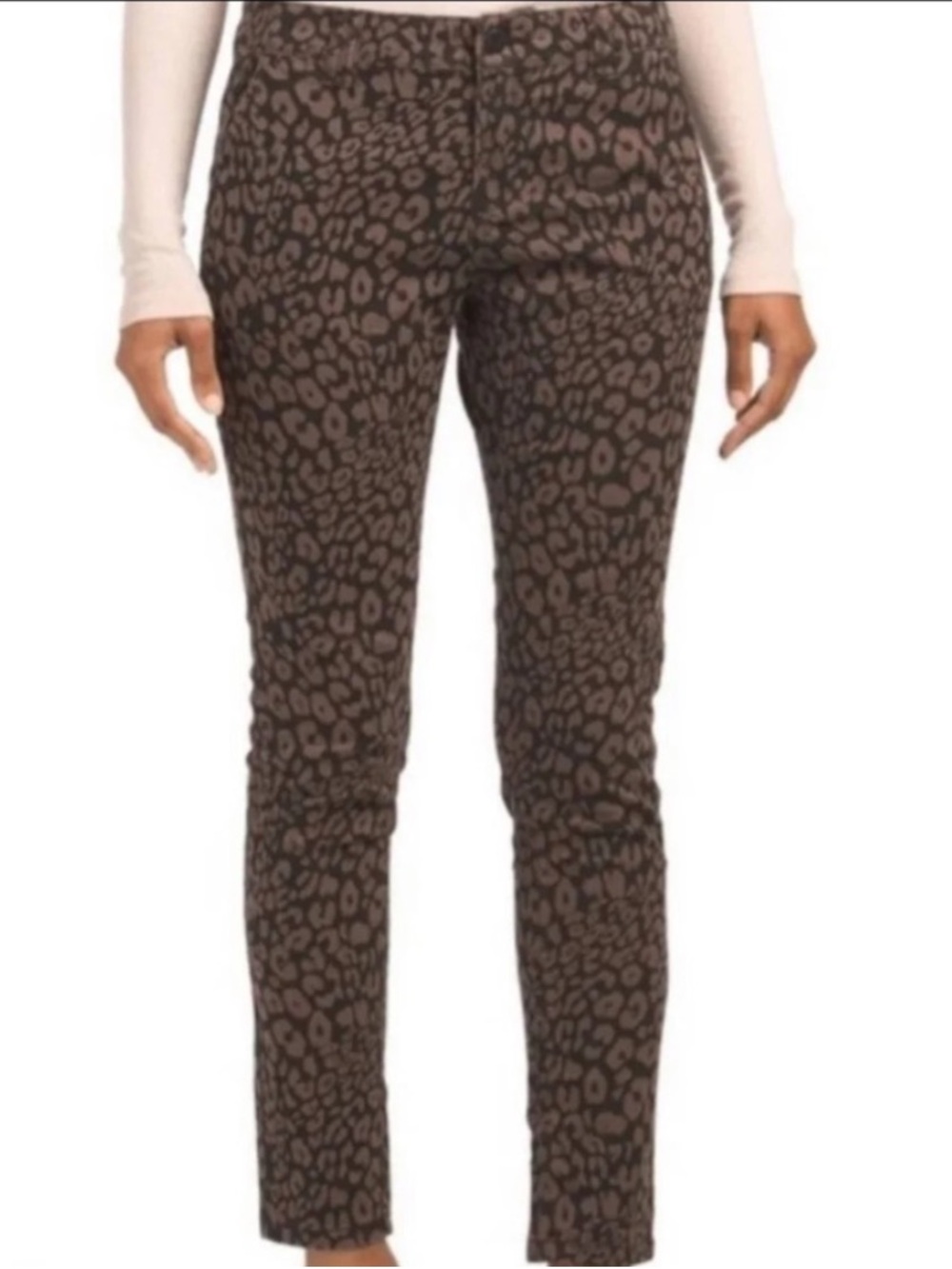 Sanctuary Black & Brown Cheetah Print Skinny Pants - Size 28